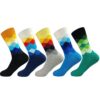 5 Pairs Set Happy Colored Socks
