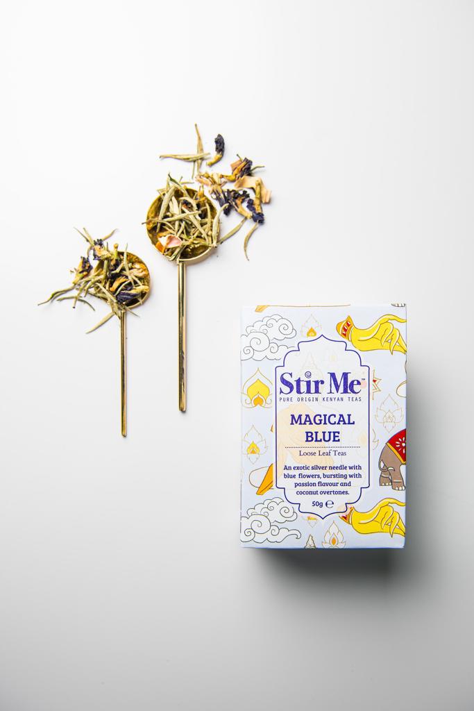 Stir Me Magical Blue Tea