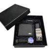 Men Gift Set with Watch, Wallet, Pen and Belt
