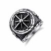 Vintage Men's Compass Ring