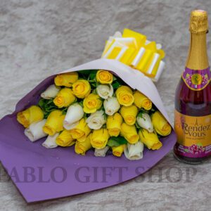 A Flowers Bouquet & Rendez Vous Drink