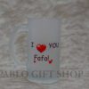 Fafa Frosted Peronalised Mug