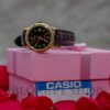 Leather Strap Casio Watches for Women