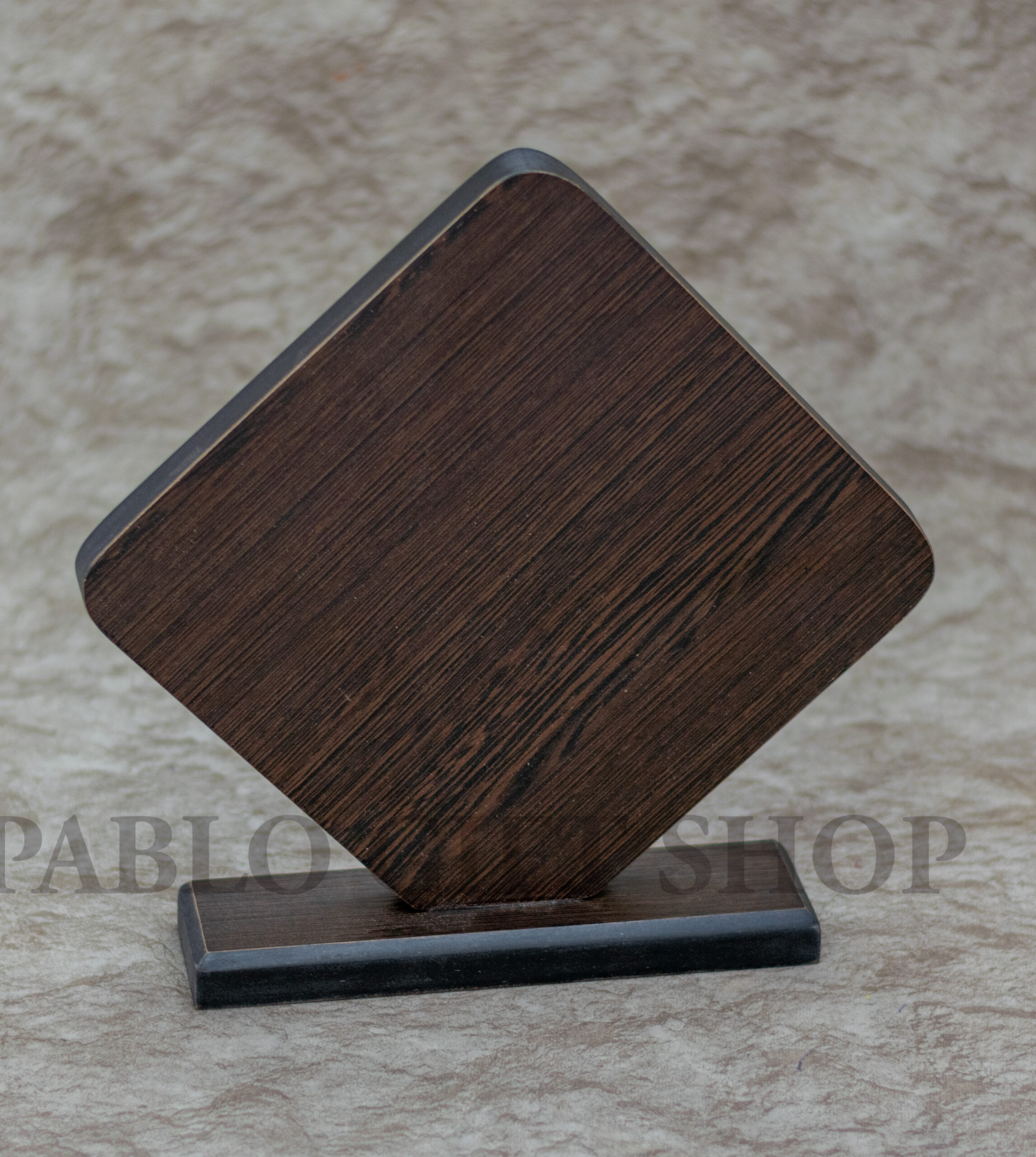 Customizable Wooden Plaque Award Trophy