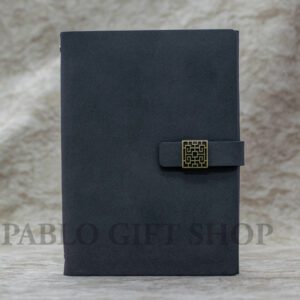 Customizable B5 Black Notebook