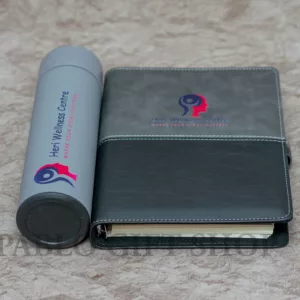 Branded Executive B5 Notebook and Thermal Flask