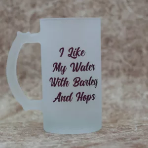 Clear Branded Frost Mug