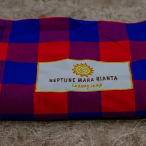 Embroidered Maasai Shuka