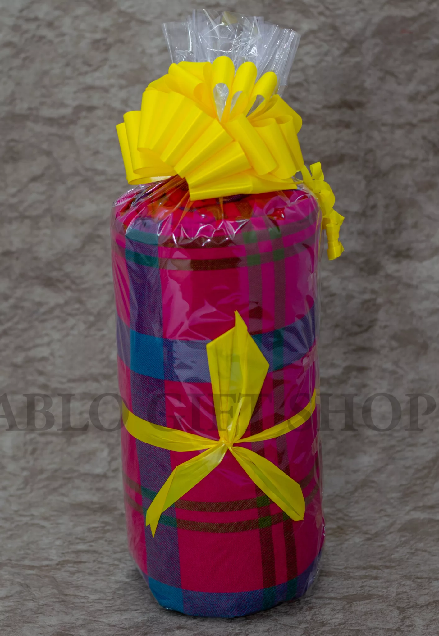 Gift wrapped Maasai Blanket