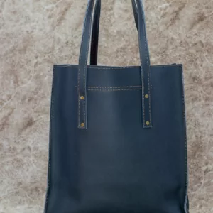 Ladies Black Leather Hand Bag