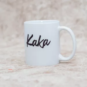 White branded Mug