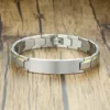 Personalized Stainless Steel Engraved Bracelet