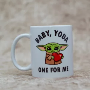 Baby Yoda Branded Mug