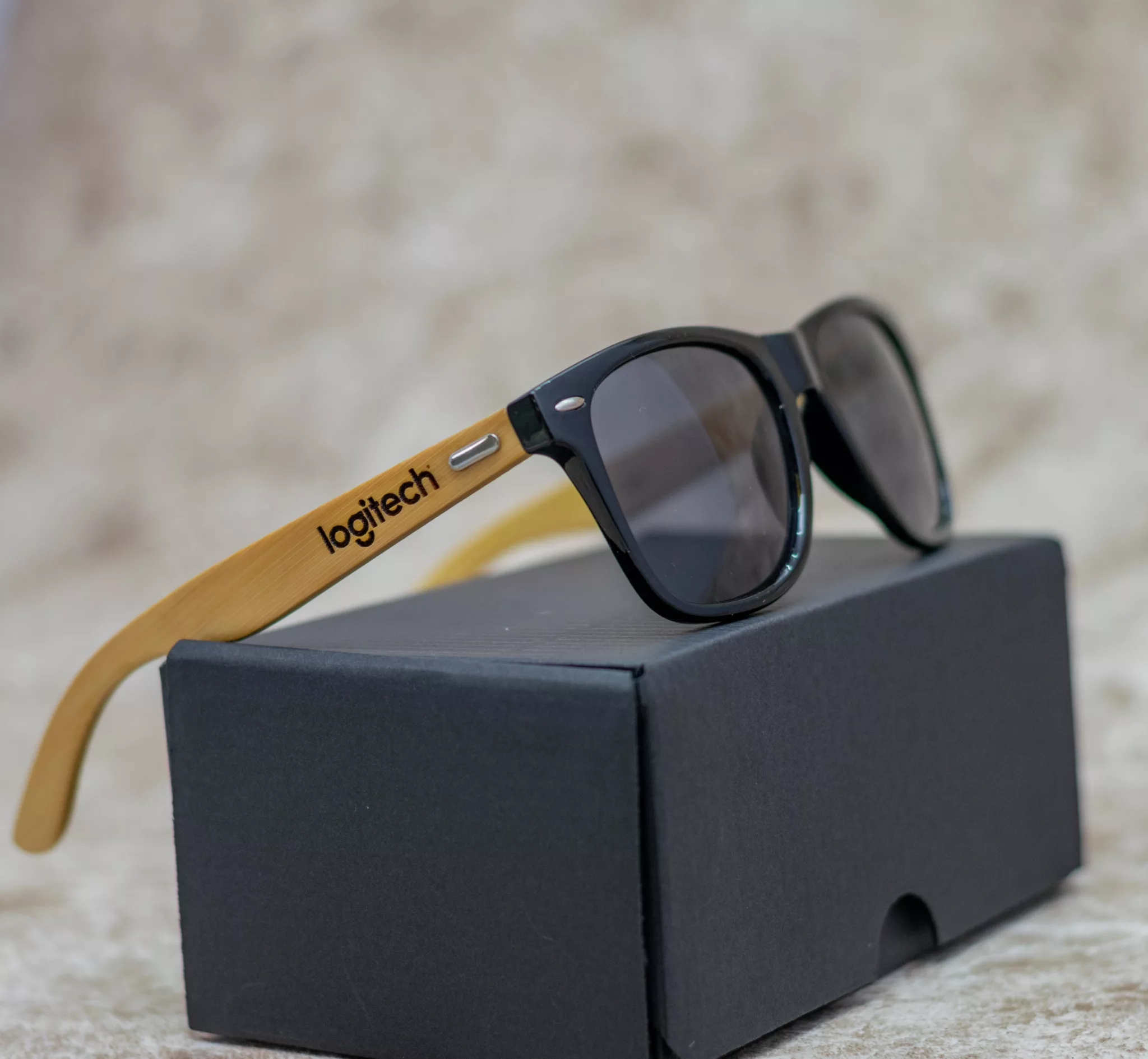 Branded wooden Sunglasses
