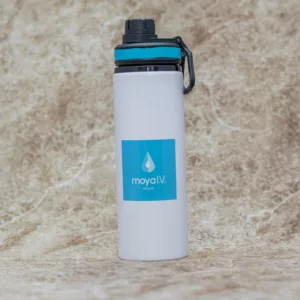 White Branded Water Bottle
