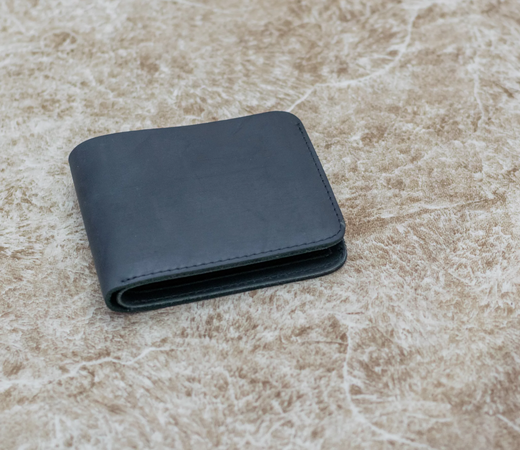 Black Pure Leather Wallet