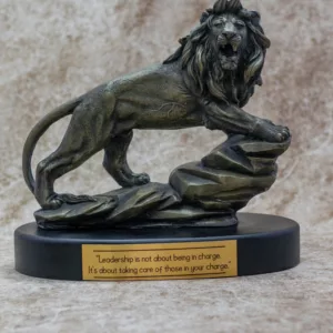 Lion Cold-cast sculpture
