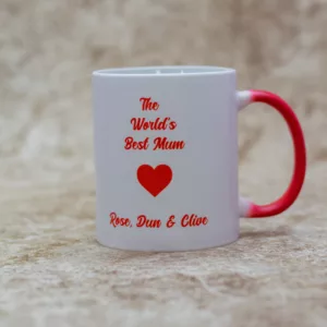 Red Branded Magic Mug