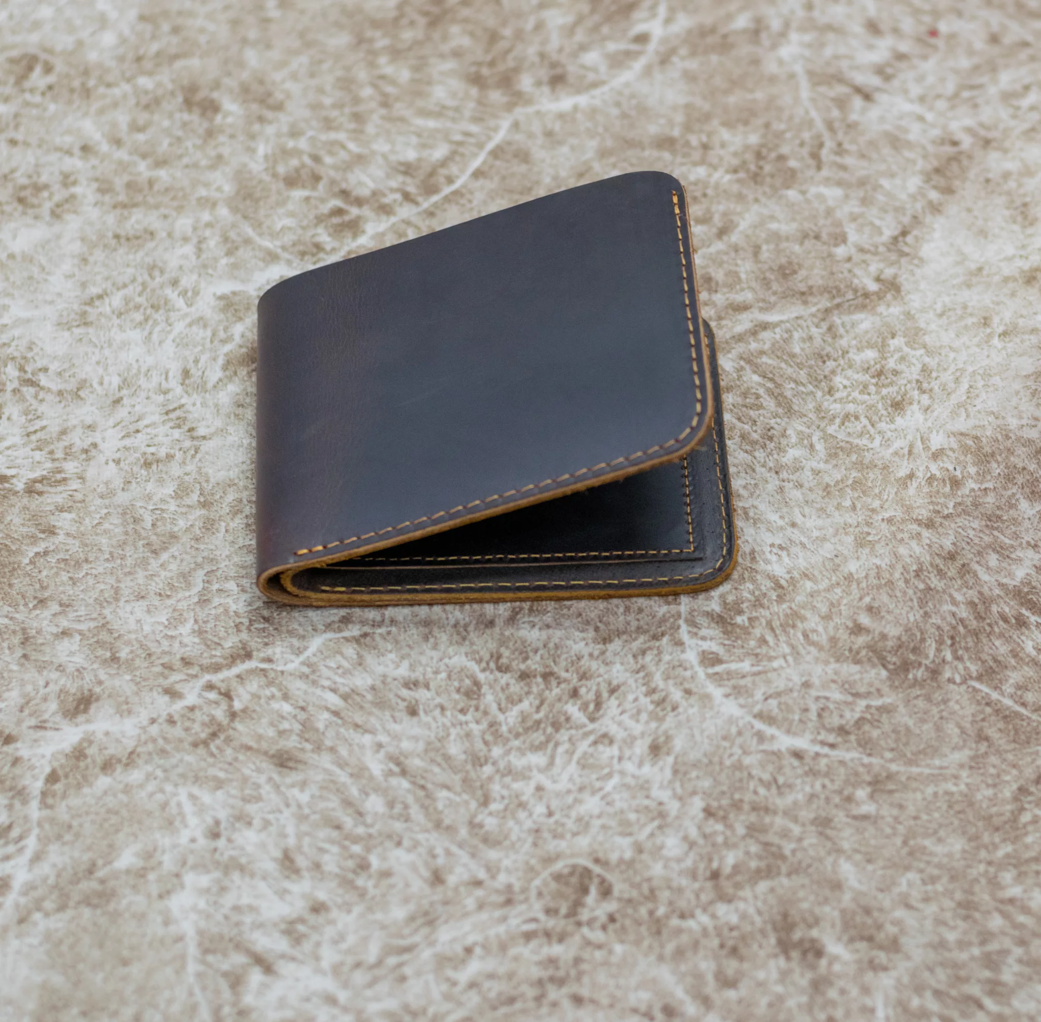 Slim Pure Leather Men Wallet