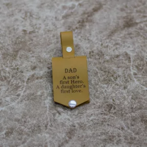 Dad Personalized Keychain
