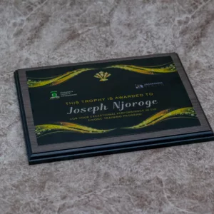 Appreciation Wooden Award Plaque