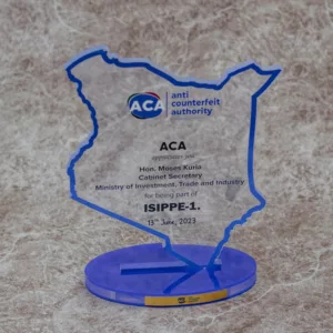 Branded Acrylic Corporate Trophy