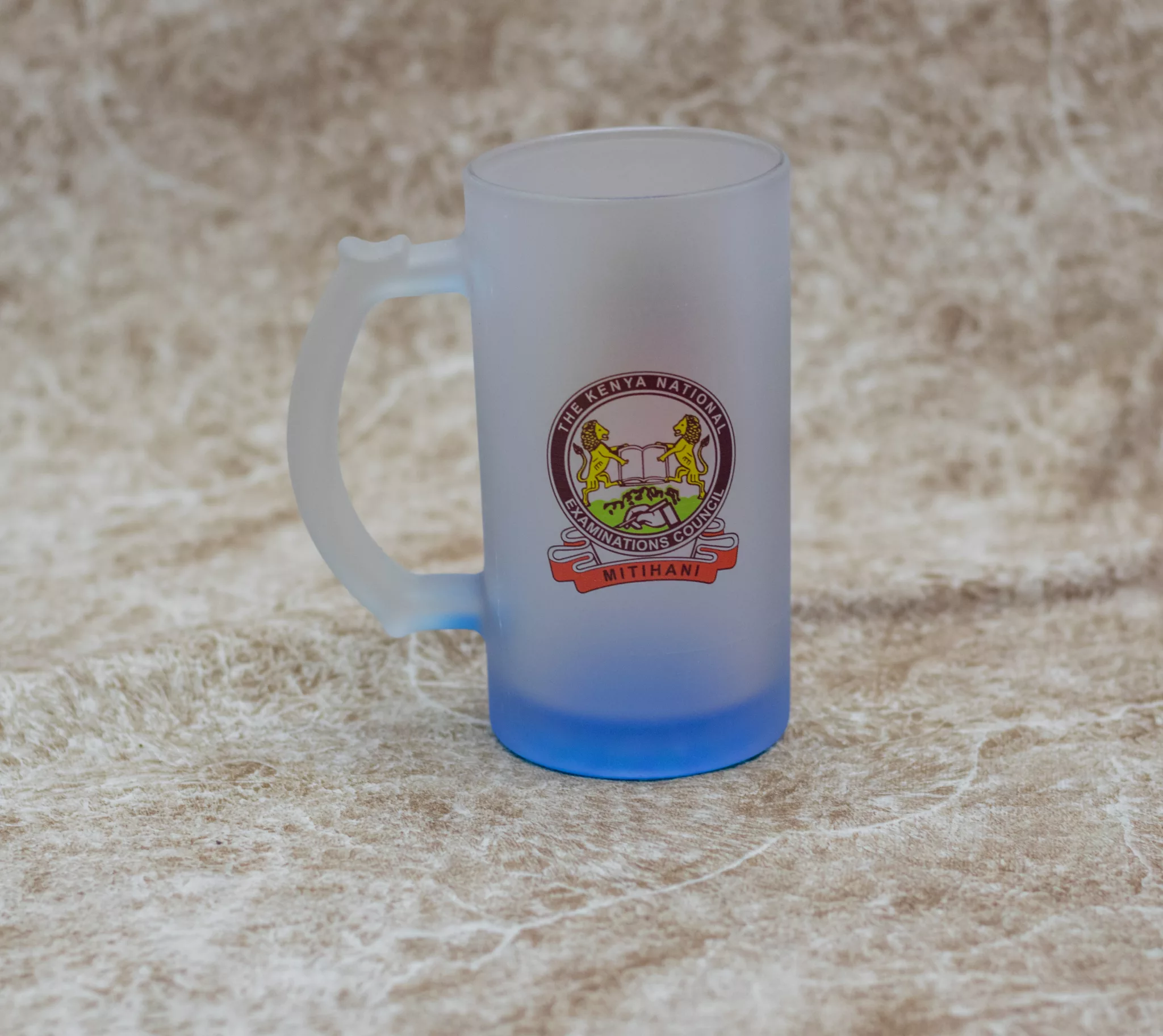 Branded Blue Frost Mug