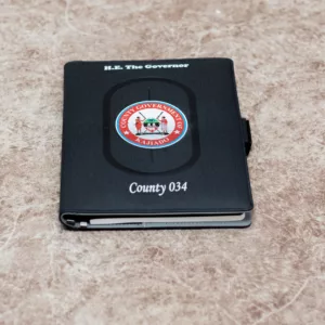 Branded Corporate Black Notebook Portfolio