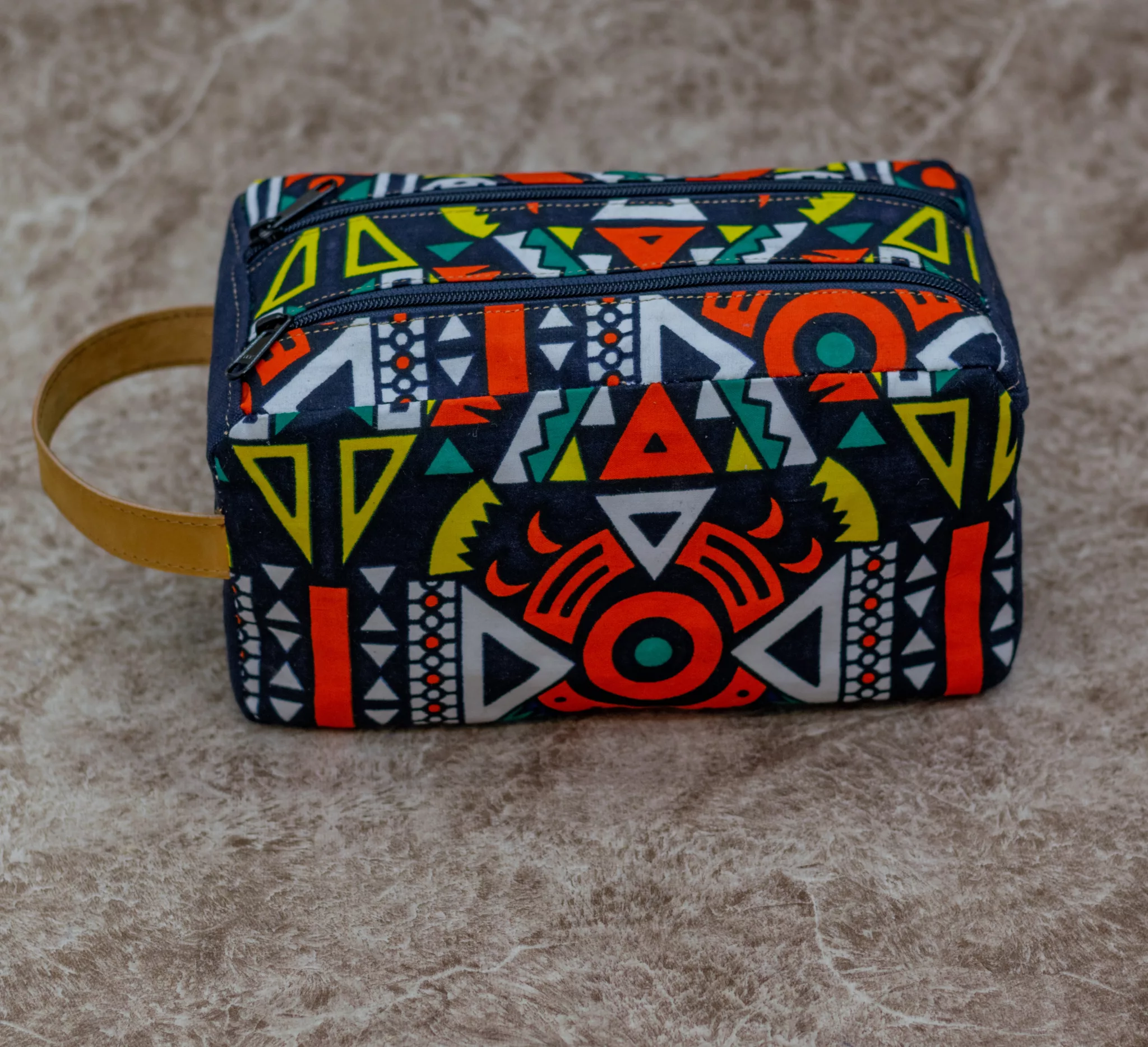 Ankara Toiletry Bag