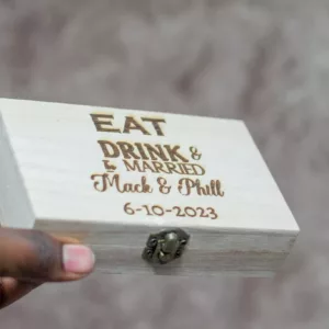 Engravable Wooden Bow Tie