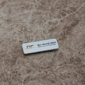 Magnetic Metallic Name Badges Tags