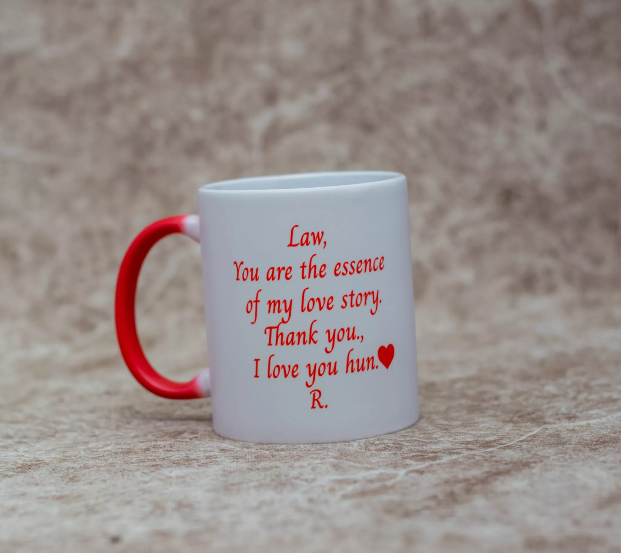 Red Branded Magic Mug