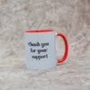 Thank You Two Tone Branded Mug