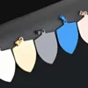 Unisex Shield Shape Stainless Steel Pendant