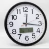 Black Digital Wall Clock