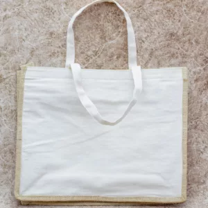 Brandable Jute & Cotton Tote Bag
