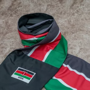 Kenyan Flag Personalized Graduation Scarf