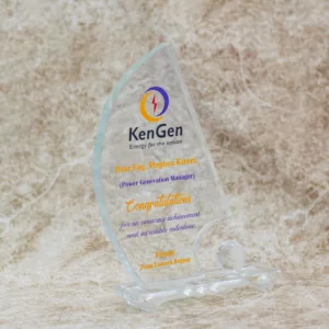 Mast Shaped Branded Trophy