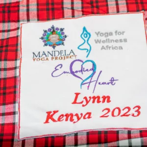 Personalised Checked Maasai Shuka