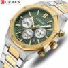 8440 Curren Silver and Gold Stylish Men Watch