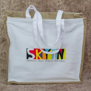Branded Jute Bag Personalized With Company Logo