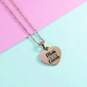 Mom is a Queen Necklace