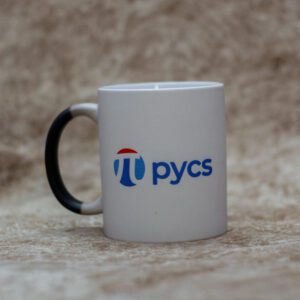 Black Customized Magic Mug