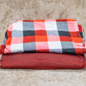 Checked Maasai shuka