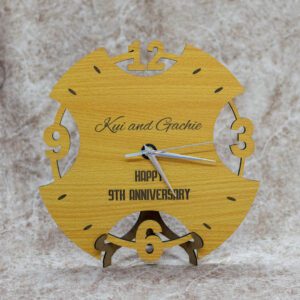 Custom Made Wooden Wall Clock