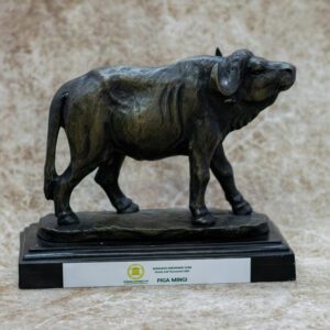 Customized Buffallo Cold Cast Sculpture