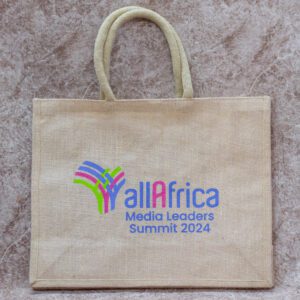 Jute Bag Branded With Company Logo
