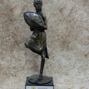 Maasai Warrior  Cold Cast Sculpture