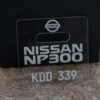 Nissan Car Insurance Pocket Branded With Car Number Plate