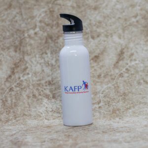 White Customized Water Bottle